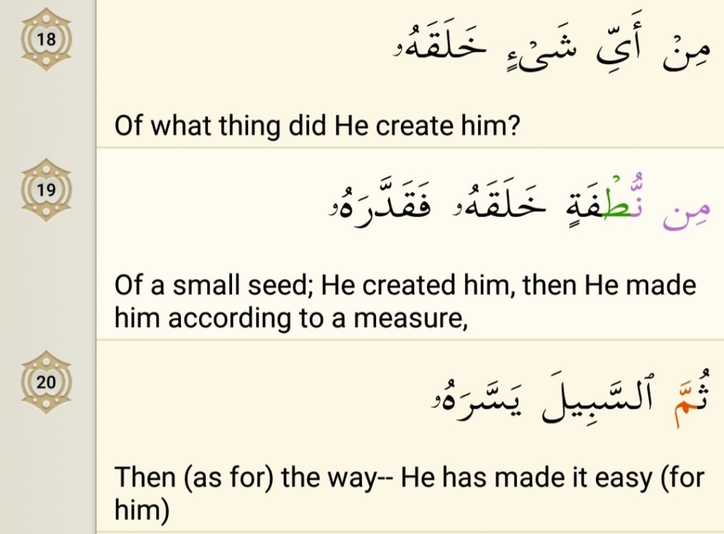 Surah Abasa
