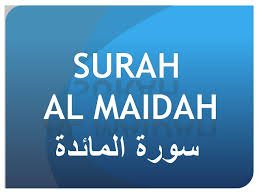 Surah Al Maidah